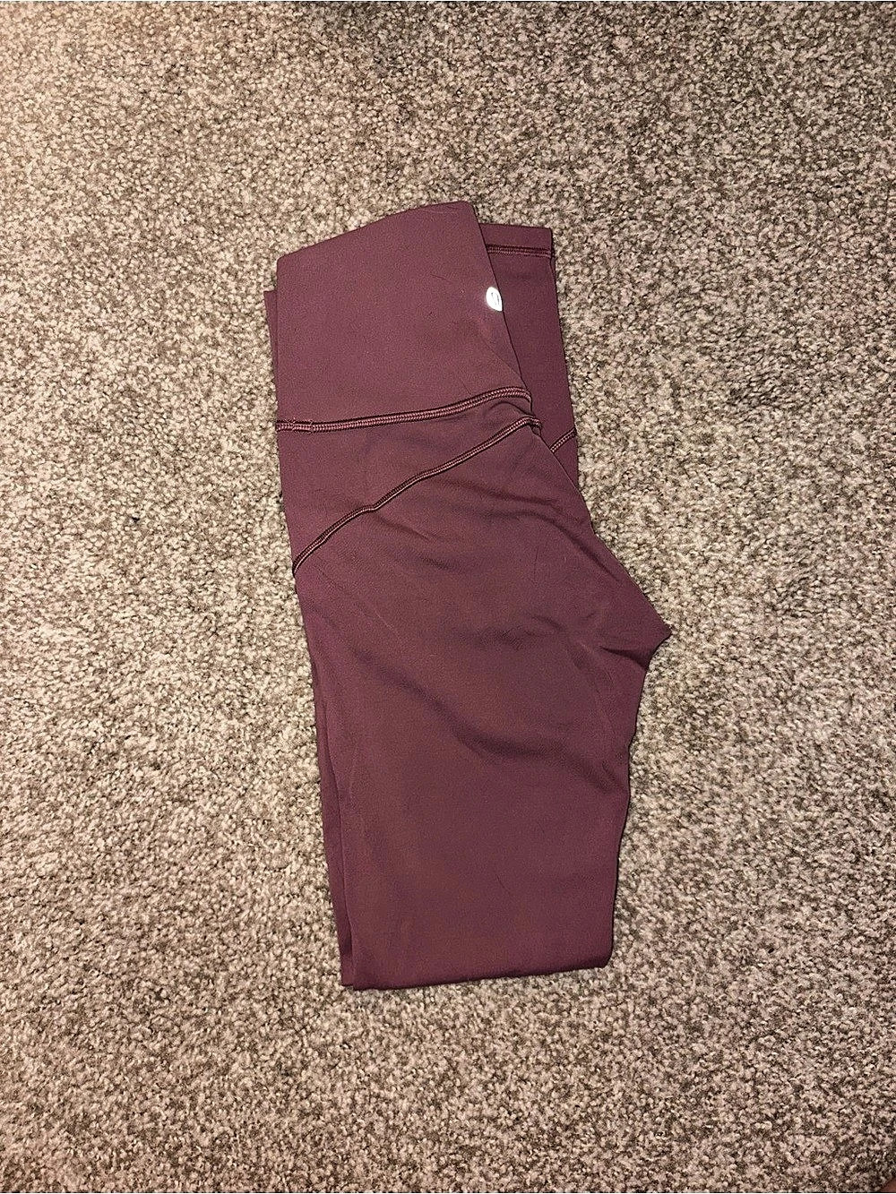 Lululemon Fast and Free Leggings 25” Mauve